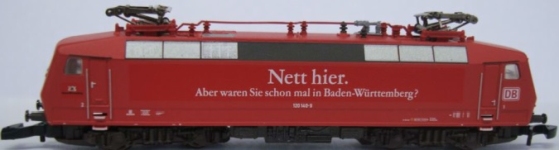Märklin M88529 - Z - E-Lok BR 120.1, DB AG, Ep. V